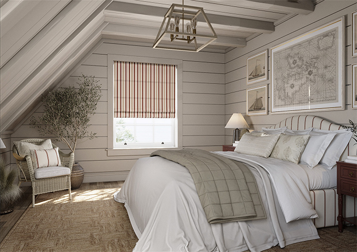 The British Stripe Co. George, Teignbridge No.1 - Twist&Fit Roman Blind - Image 7